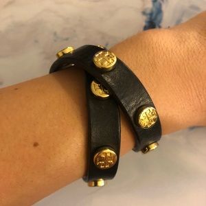 Tory Burch Lather Wraparound Bracelet!